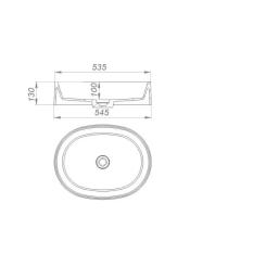Раковина GRANADO Viveiro white Фото 5