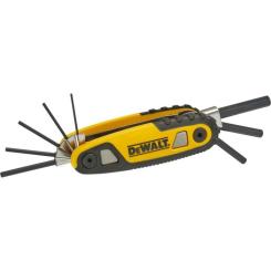 Набор инструментов DeWALT ключей шестигранных HEX: 1.5-8 мм Фото 1