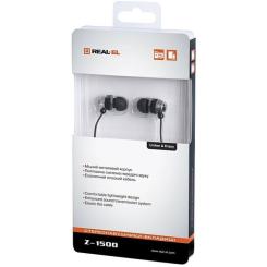 Наушники REAL-EL Z-1500 Mobile Black Фото 1