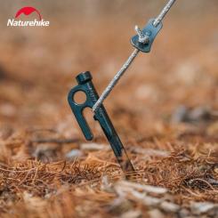 Комплект колышков Naturehike CNH22ZP018 30 см чорний Фото 1