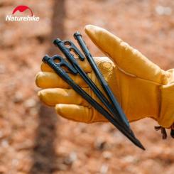 Комплект колышков Naturehike CNH22ZP018 30 см чорний Фото 2