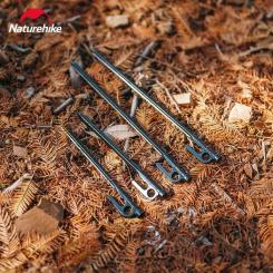 Комплект колышков Naturehike CNH22ZP018 30 см чорний Фото 3