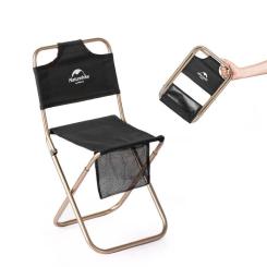 Стул складной Naturehike MZ01 NH18M001-Z чорний Фото 1