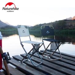 Стул складной Naturehike MZ01 NH18M001-Z чорний Фото 7