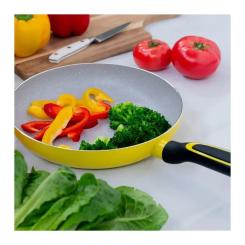 Сковорода Magio з мармуровим покриттям 24 см Фото 2