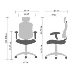 Офисное кресло Barsky ECO White G-11 slider Фото 4