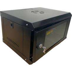 Шкаф настенный GEAR 4U 19'' 530x400x240 мм, black Фото