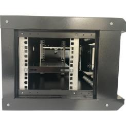 Шкаф настенный GEAR 4U 19'' 530x400x240 мм, black Фото 2