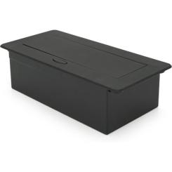 Розетка Voltronic J29L, дві розетки + 2*USB, напольна, висувна Фото 3