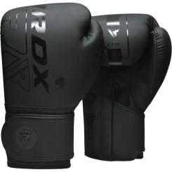 Боксерские перчатки RDX F6 Kara Matte Black 14 унцій Фото