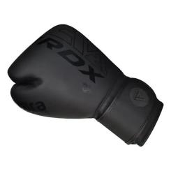 Боксерские перчатки RDX F6 Kara Matte Black 14 унцій Фото 6