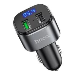 FM модулятор HOCO E67, Black, Box Фото 3