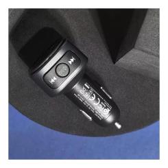 FM модулятор HOCO E67, Black, Box Фото 8