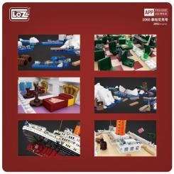 Конструктор LOZ mini Титаник без фигурок Фото 3