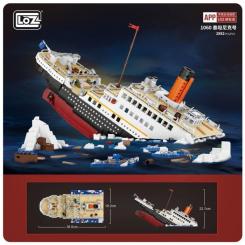 Конструктор LOZ mini Титаник без фигурок Фото 4