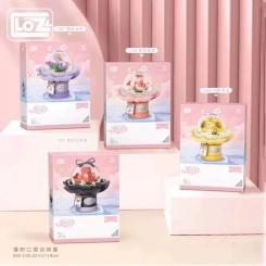 Конструктор LOZ mini Горщик квітів (з кнопковим елементом) Фото 1