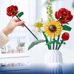 Конструктор LOZ mini Букет квітів 3 Фото 2