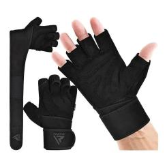 Перчатки для фитнеса RDX L4 Micro Plus Black M Фото 1