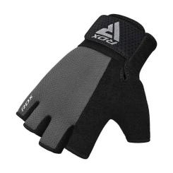 Перчатки для фитнеса RDX W1 Half Gray Plus M Фото 2