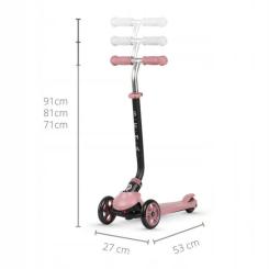 Самокат QPlay 5 в 1 Sema Pink Фото 7