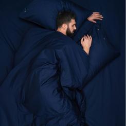 Наволочка Ardesto Mix&Match 50х70 100% хлопок, сатин синий Фото 1