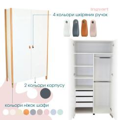 Шкаф Ingvart 2-х дверна Scandi Фото 2