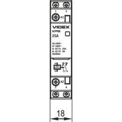 Контактор Videx 2п 25А 2НВ VF-RS-MC2O-25 RESIST Фото 4