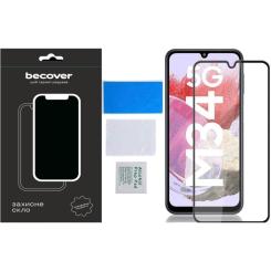 Стекло защитное BeCover Samsung Galaxy M34 5G SM-M346 Black Фото 3