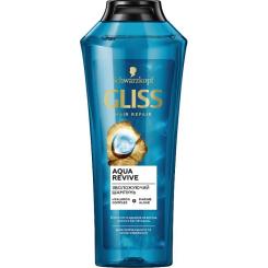 Шампунь Gliss Aqua Revive Moisturizing Shampoo 400 мл Фото