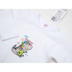 Боди детское Breeze с динозавриком с длинным рукавом Фото 2