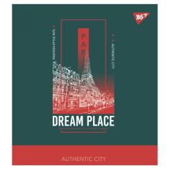 Тетрадь Yes А5 Dream place 24 листов клетка Фото 2