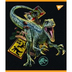 Тетрадь Yes А5 Jurassic world 12 листов клетка Фото