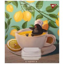 Тетрадь Yes Animal art 24 аркушів клітинка Фото 3