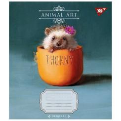 Тетрадь Yes Animal art 24 аркушів клітинка Фото 5
