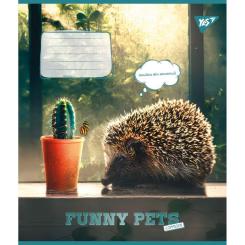 Тетрадь Yes Funny pets 24 аркушів лінія Фото 4