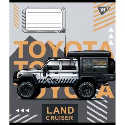 Тетрадь Yes Off road vehicle 24 аркушів лінія Фото 3
