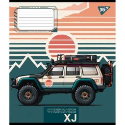 Тетрадь Yes Off road vehicle 24 аркушів лінія Фото 5