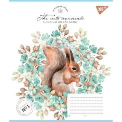 Тетрадь Yes Sunny spring 12 аркушів лінія Фото 1