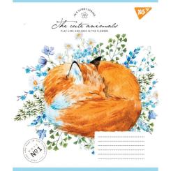 Тетрадь Yes Sunny spring 12 аркушів лінія Фото 2