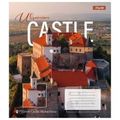 Тетрадь 1 вересня 1В Ukrainian castle 96 аркушів лінія Фото 1