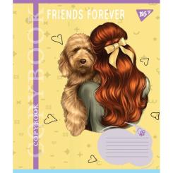 Тетрадь Yes Friends forever 36 аркушів лінія Фото 5