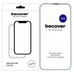 Стекло защитное BeCover Apple iPhone 14 Plus 10D Black Фото
