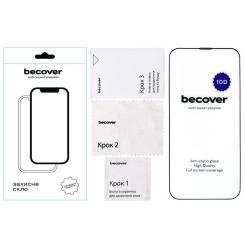 Стекло защитное BeCover Apple iPhone 14 Plus 10D Black Фото 1