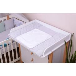 Пеленальный матрасик Верес Velour Grey melange 72х80 см Фото 2