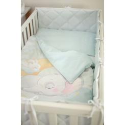 Детский постельный набор Верес "Слоник стеганый" (6 ед ) Фото 3