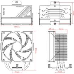 Кулер для процессора ID-Cooling FROZN A410 Black Фото 6