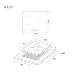 Варочная поверхность Pyramida IH P 633 Фото 5