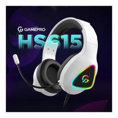 Наушники GamePro HS615 RGB White Фото 6