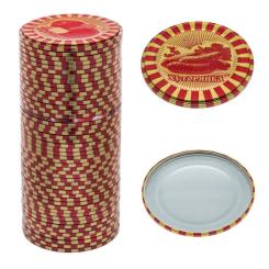 Крышка для банки Хуторянка закаточна 50 шт Фото