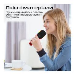 Микрофон Promate VocalMic Bluetooth 2 x AUX LED Red Фото 10